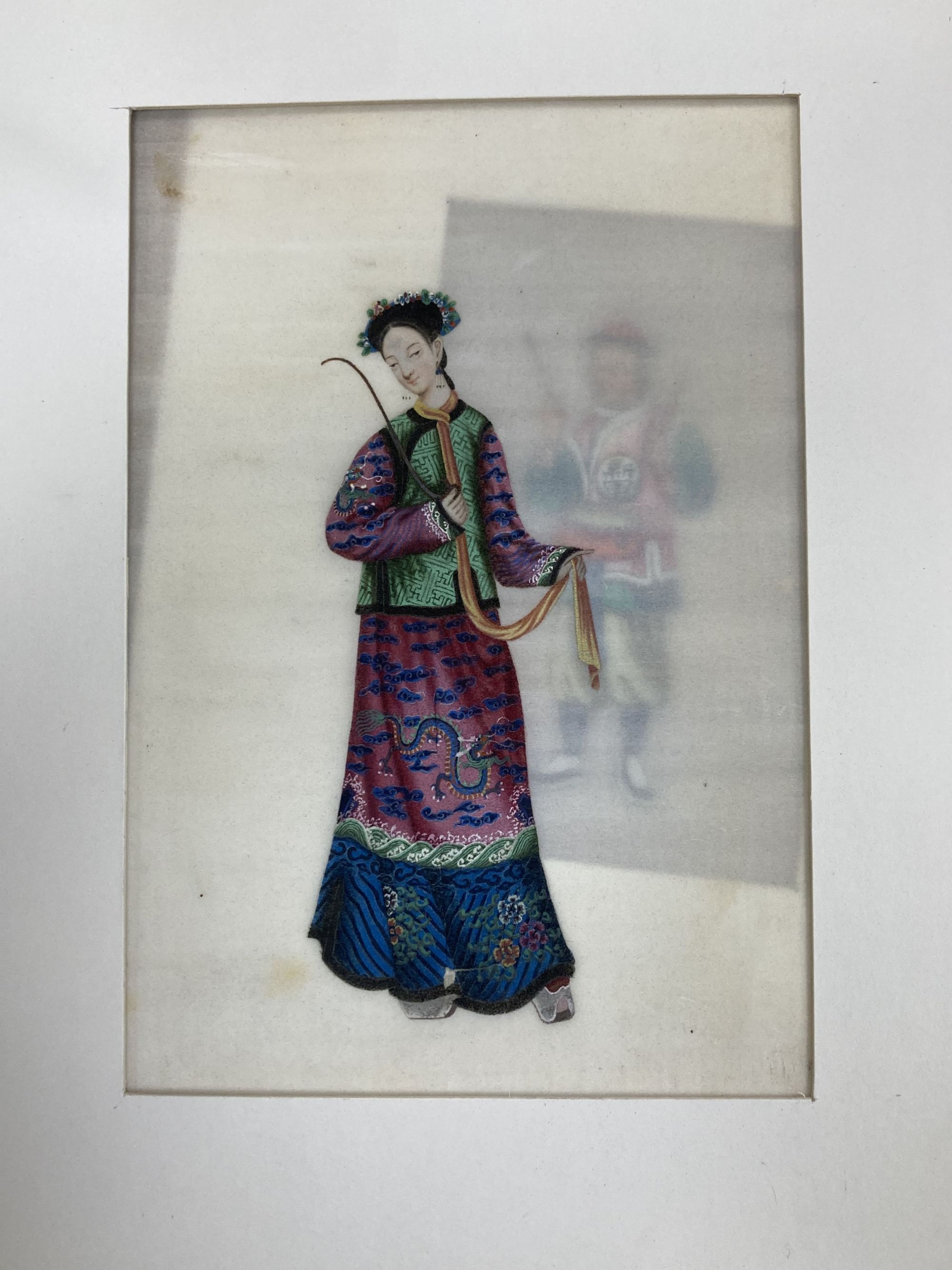 Chinese School c.1900, a group of assorted gouache on pith paper, Figure studies, largest 17 x 24cm, unframed